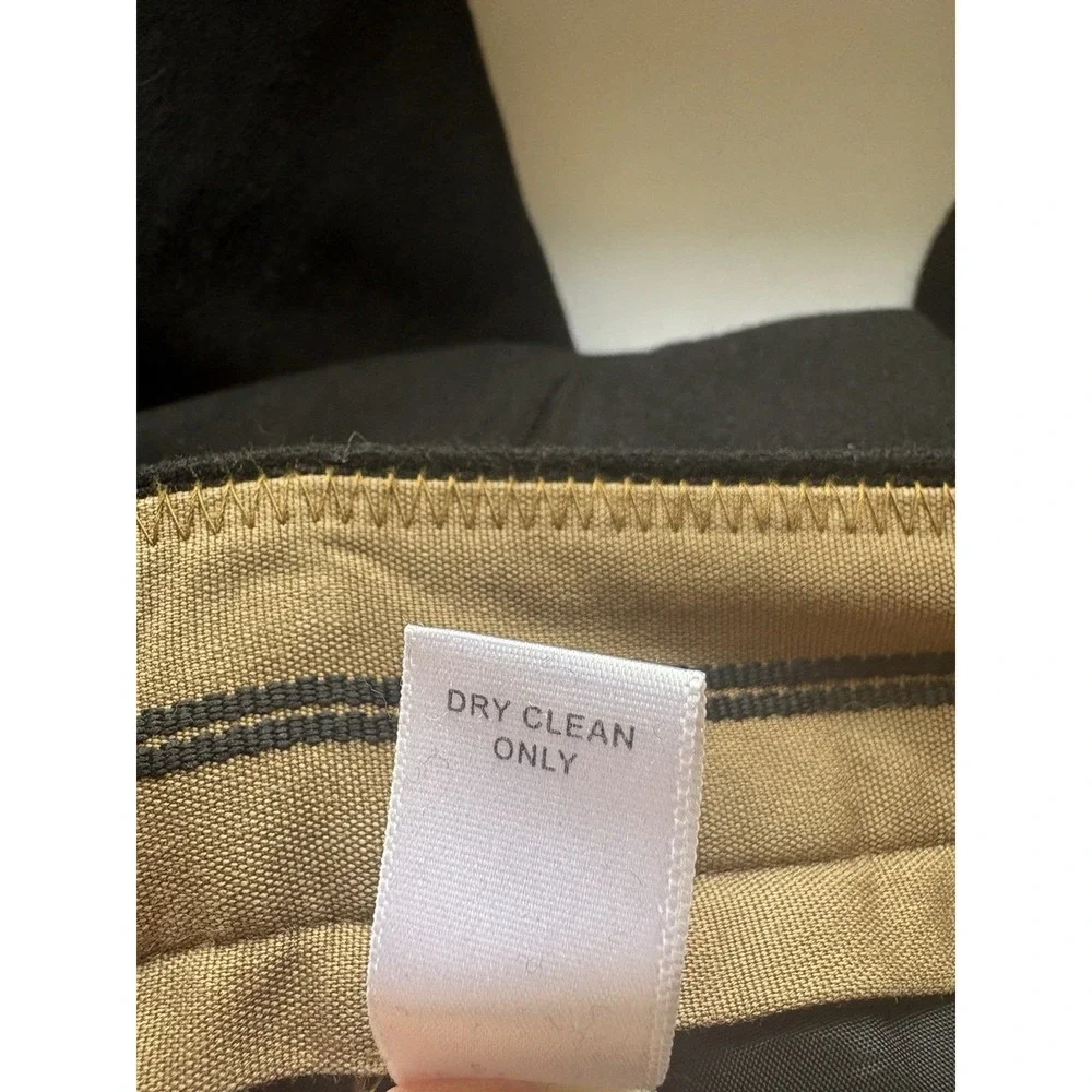 VTG Y2K Banana Republic Mens‎ 36x30 Dress Pants Wool Nylon Military Grunge